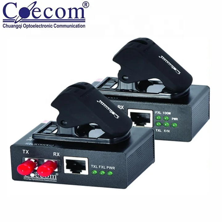 10/100/1000M Fiber Media Converter Single Mode FC Optical Media Converter Fiber Optic Media Converter