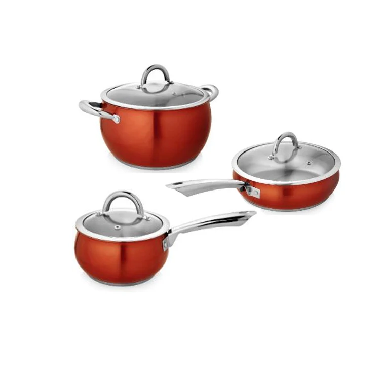 Кухонная посуда по лучшей цене, кухонная утварь из хирургической стали, кастрюли, сковородки, набор посуды из нержавеющей стали из 12 предметов