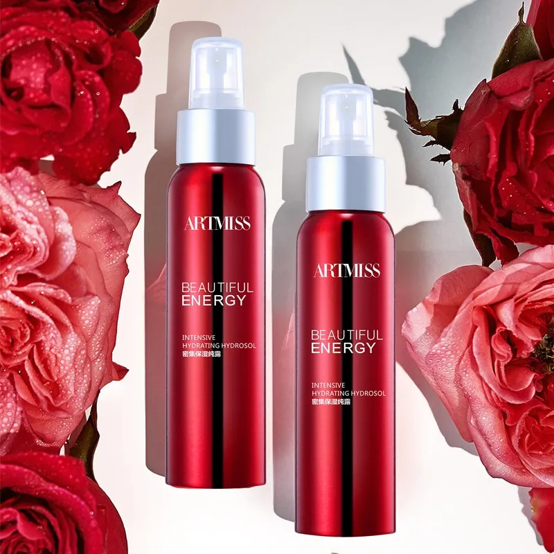  Wholesell Dew Toner 100 Pure Essential Oil Extract Damascus Rose Hydrosol OEM Moisturizing Gentle Formula Floral
