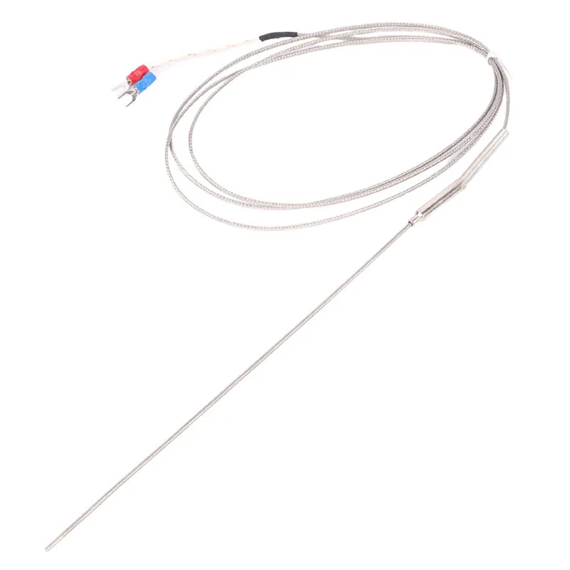 k Type thermocouple high temperature probe type 0.1mm High temperature temperature measurement wrnk-191 Flexible probe armored t