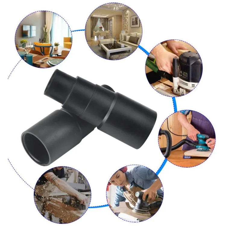 Universal Vacuum Cleaner Power Tool / Sander Dust Extraction Hose Adaptor (26mm, 32mm, 35mm, 38mm)
