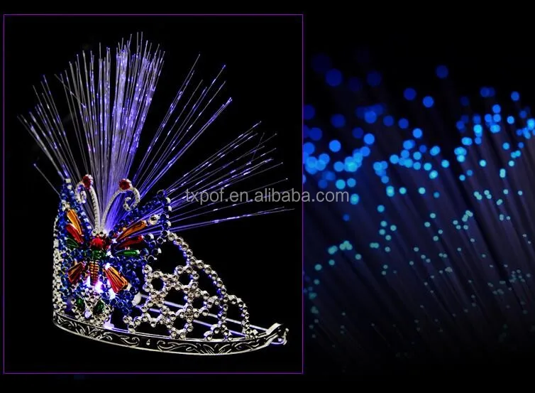TXPOF UV Protection For Jewelry Decoration Home Ceiling Decoration Diameter Customization Pmma Fiber Optic Lights
