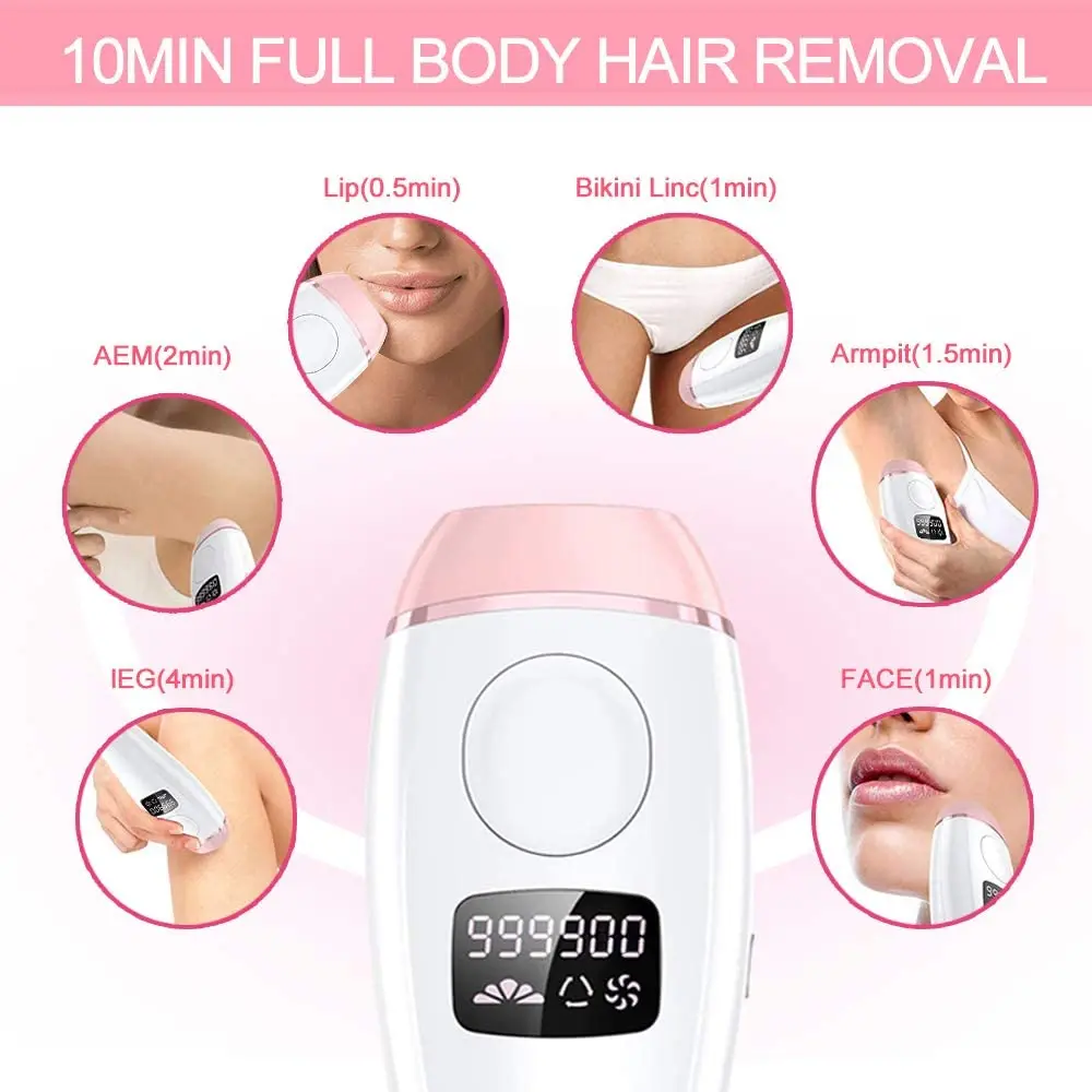 
Painless Portable Home Ipl Hair Removal Machine Mini Permanet Ipl Laser Hair Removal 