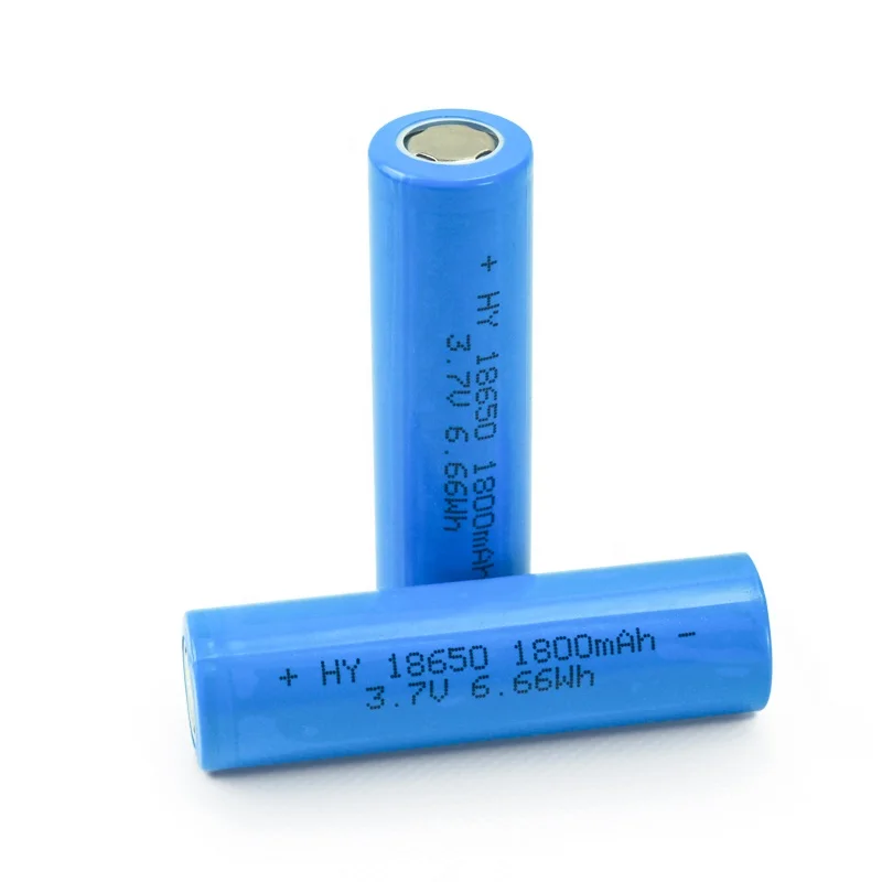 EAMIRUO lithium battery 18650 3.7V 1800mAh 6.66Wh rechargeable li-ion battery