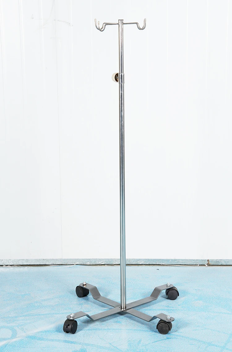 IV Stand Adjustable Infusion Stand Hospital Furniture Rehabilitation Therapy Supplies