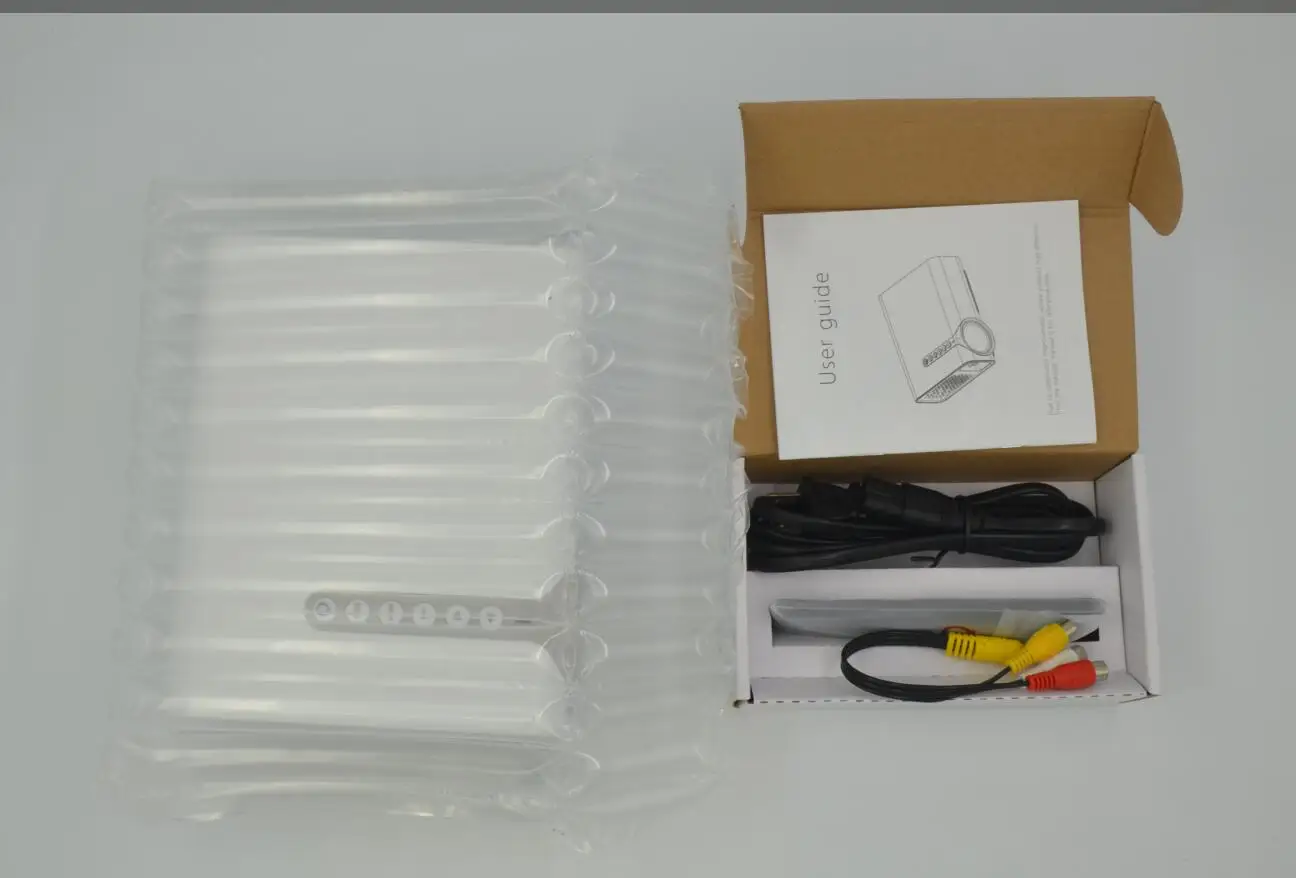 
Pupin Portable PN520 projector For Home Theater System Movie Video Projector AV USB Home Mini HD 1080P Projector 