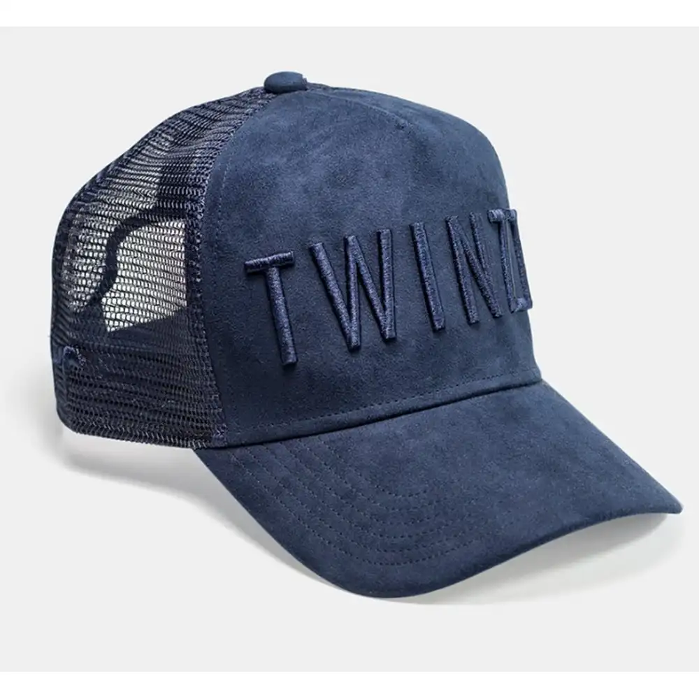 3d Puff Embroidery Suede Trucker Cap, Suede Trucker Hat, Trucker Hat Mesh