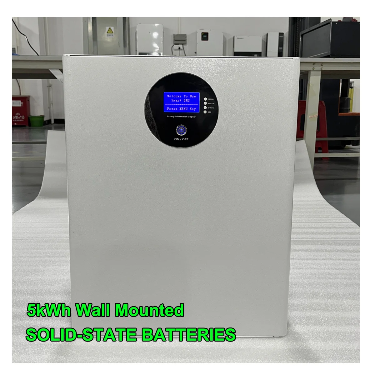 Полутвердотельный 51 2 В 100AH 5KWH