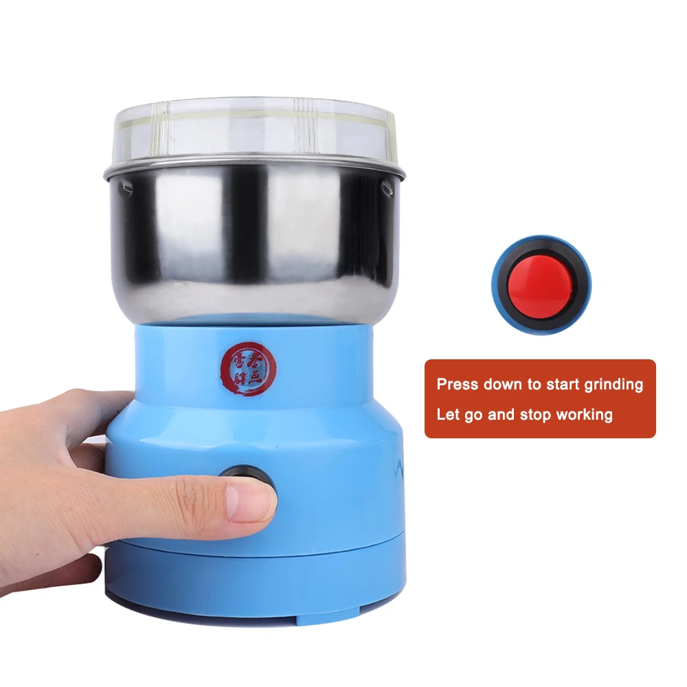 Лидер продаж, Высококачественная многофункциональная электрическая кофемолка из нержавеющей стали, электрическая кофейная мельница, электрические мельницы для кукурузы