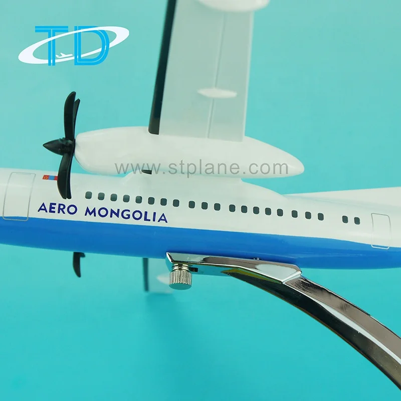 Aero Mongolia Fokker 50 1/105 24 см Plane Искусство ремесло модель самолета