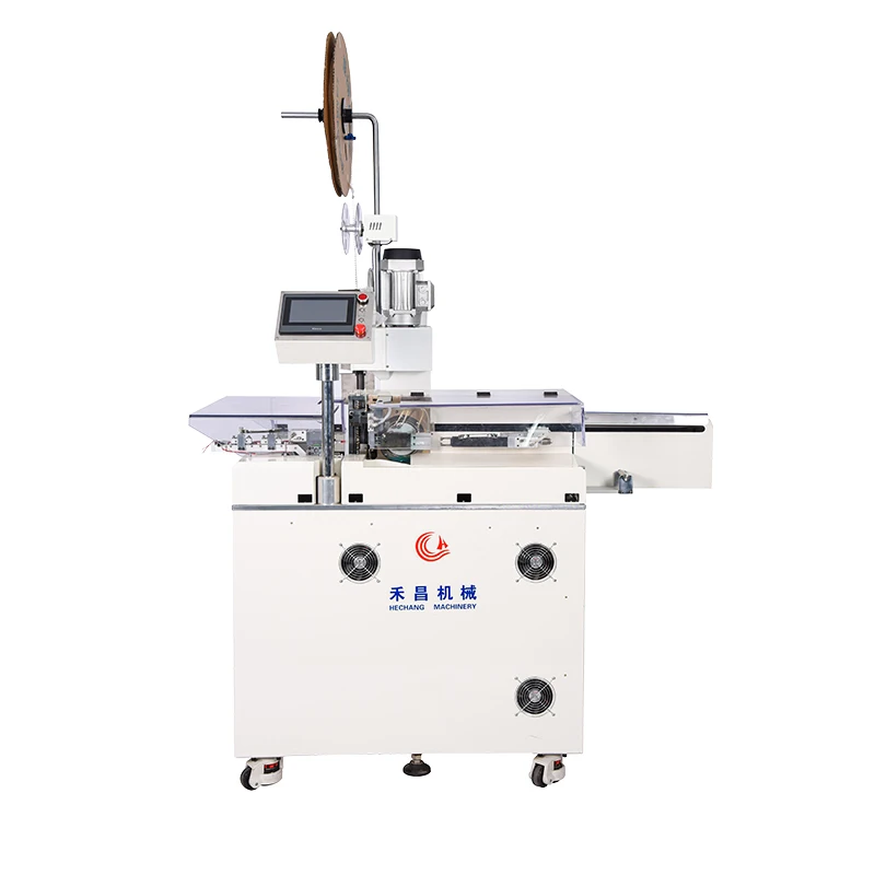 automatic Crimp Wire Connector Insulated Ring Electrical Wire Tube Nylon Tin Cable Solderless Terminal Crimping Machine