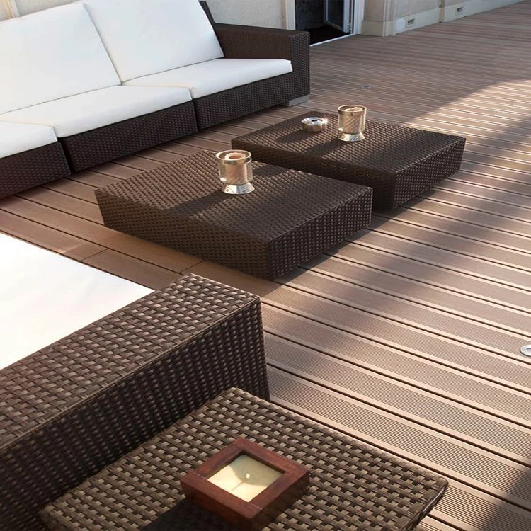 New design style wood plastic composite decking CLIPS WPC flooring accessories outdoor for garden WPC decking boards