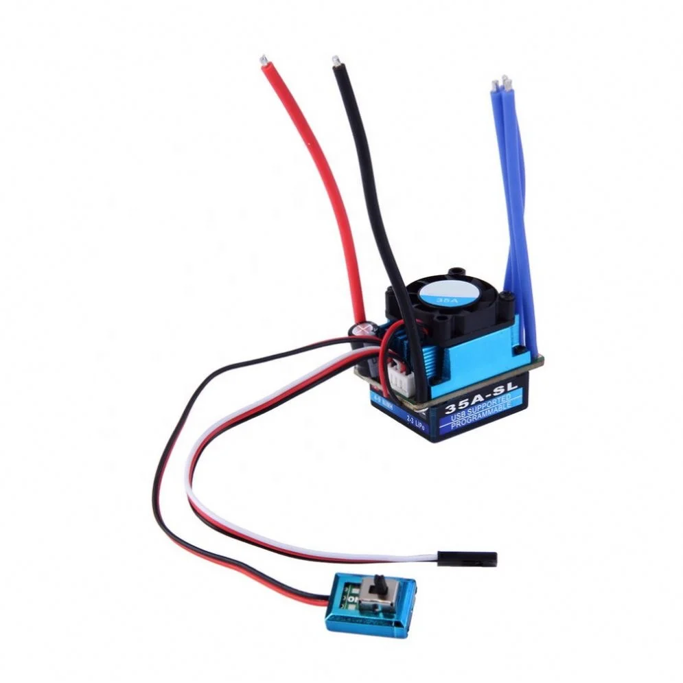 RC 35A / 60A 120A ESC PCB пластина с сенсорным Беком Бесщеточный Регулятор скорости для 1/8 1/10 1/12 автомобильный Гусеничный