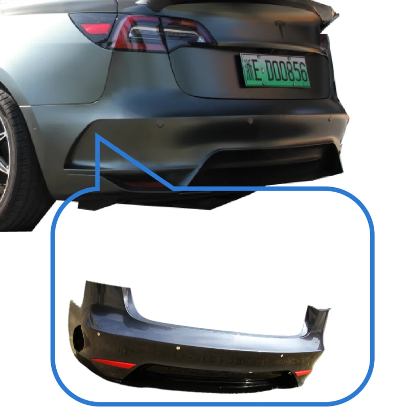 assassin body kit model 3 rear bumper and FRONT BUMPER
