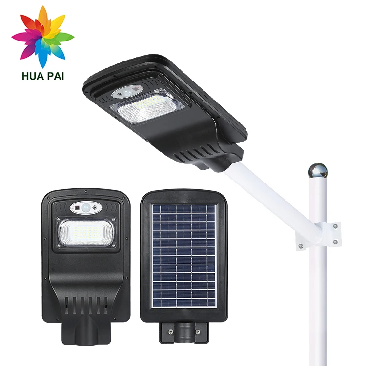Wholesale PIR Sensor 20Watt 40Watt 60Watt 80Watt All In One Solar Led Street Light
