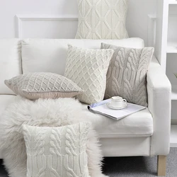 Christmas Cushion Covers Decorative for Sofa,Knitted Cushion Cover,custom Cushion Cover Pillow Case