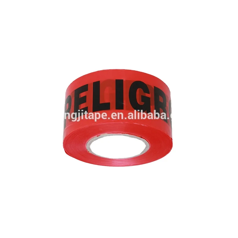 Factory directly offer High visibility  PE custom design barrier tape