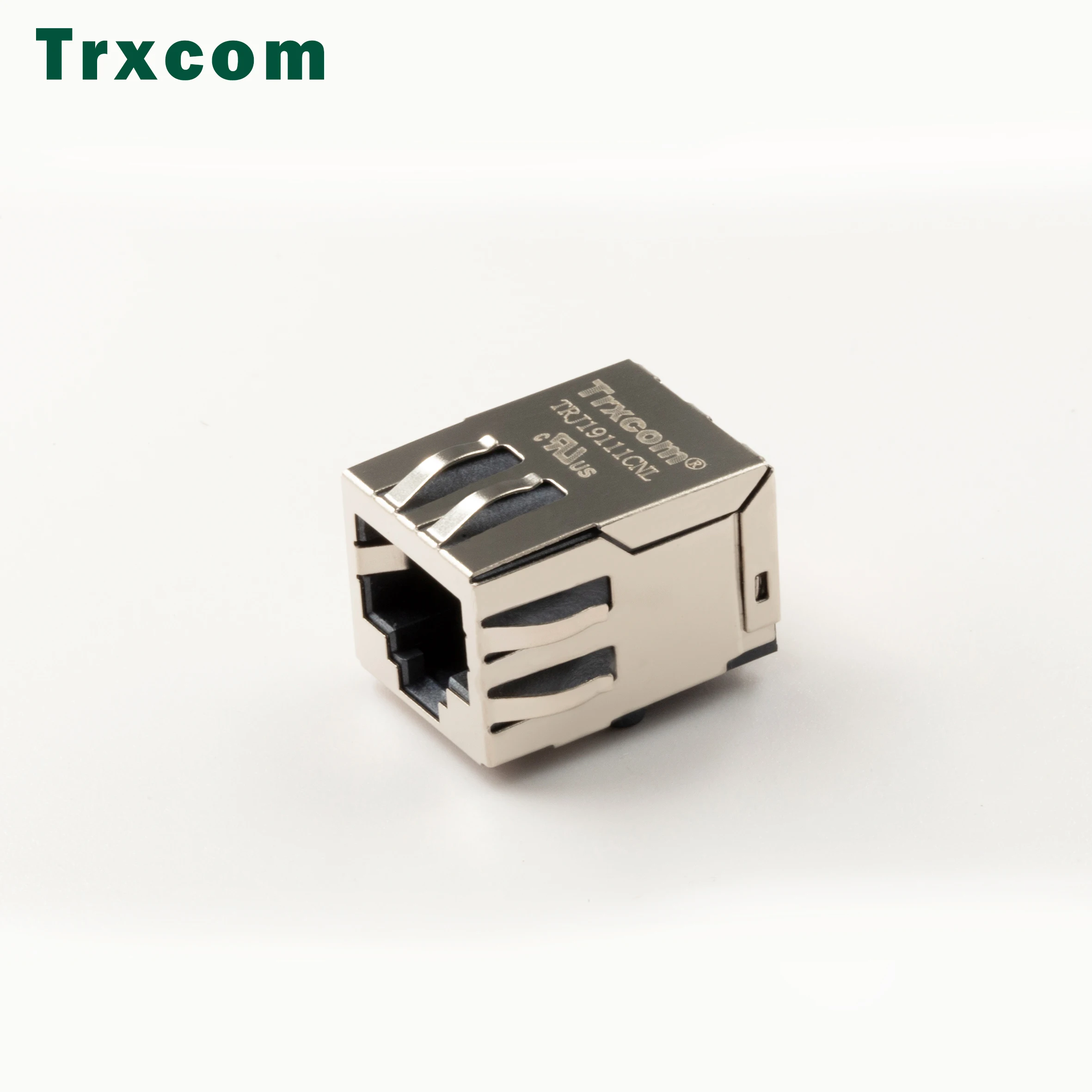 Trxcom  RJ45 Ethernet erect type  interface TRJD4713BENL replacement HFJV1-E1G01-L12RL isolation transformer