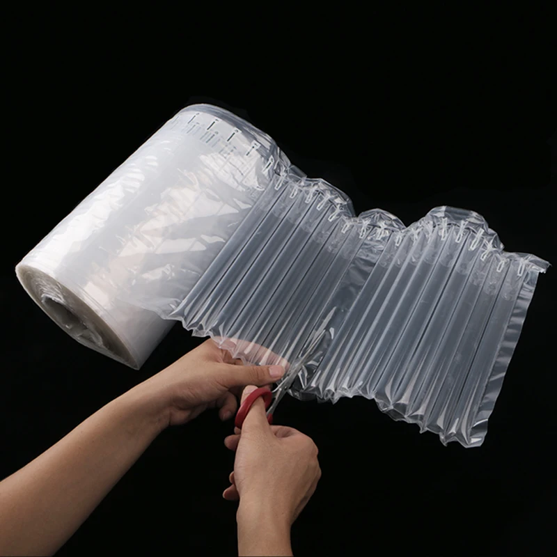 Anti-shock Air Bubble Bag Roll Air Column Wrap Roll Air Tube Roll Different Widths Packing Material for Protecting Goods