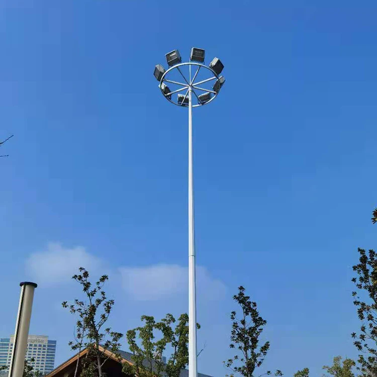 Уличная лампа с мачтовым полюсом высотой 20 м, гарантия 5 лет