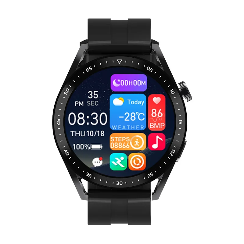 HW3PRO Bluetooth Talk Wireless charging Multi-function NFC Multi-sport Music weather smartwatch
