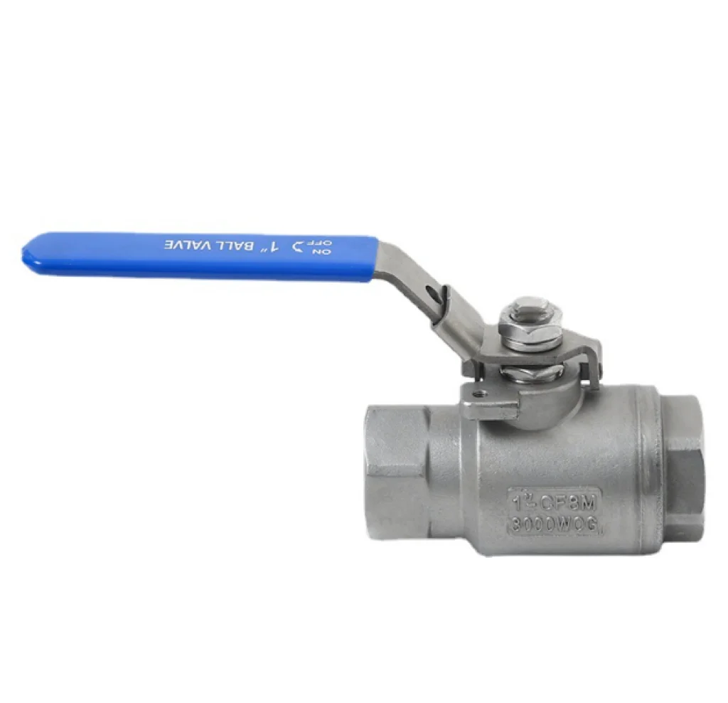 3000 WCW WSW series carbon steel stainless steel 2-PC ball valve with 3000PSI 3600PSI