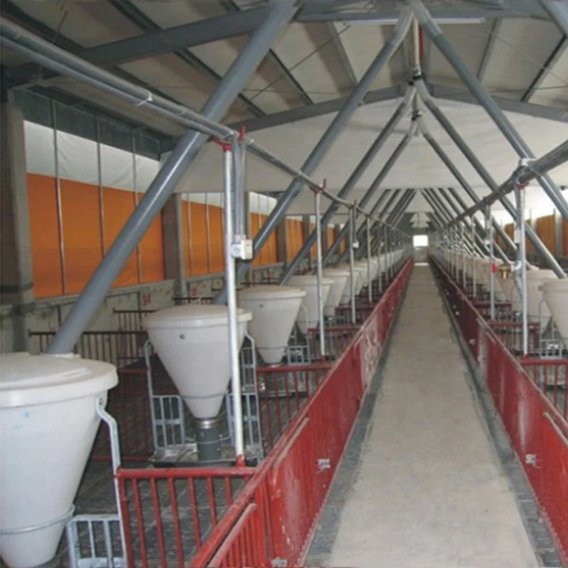 High quality automatic weaner pigs equipment of feeding systems pig feeder plastic drop feeder