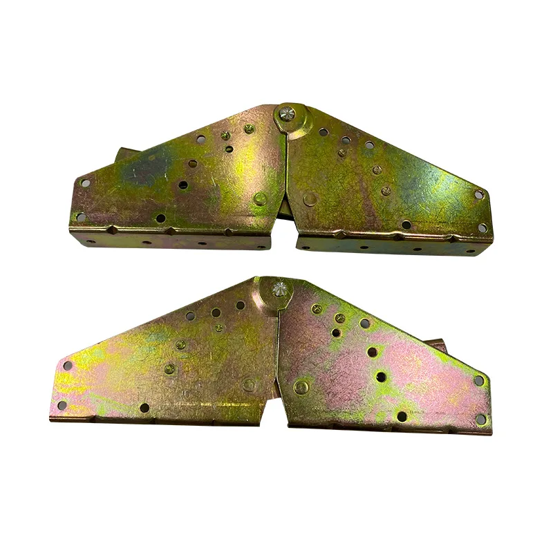 Factory hot sale sofa bed recliners mechanism folding hinge three-gear angle adjustment and CC board