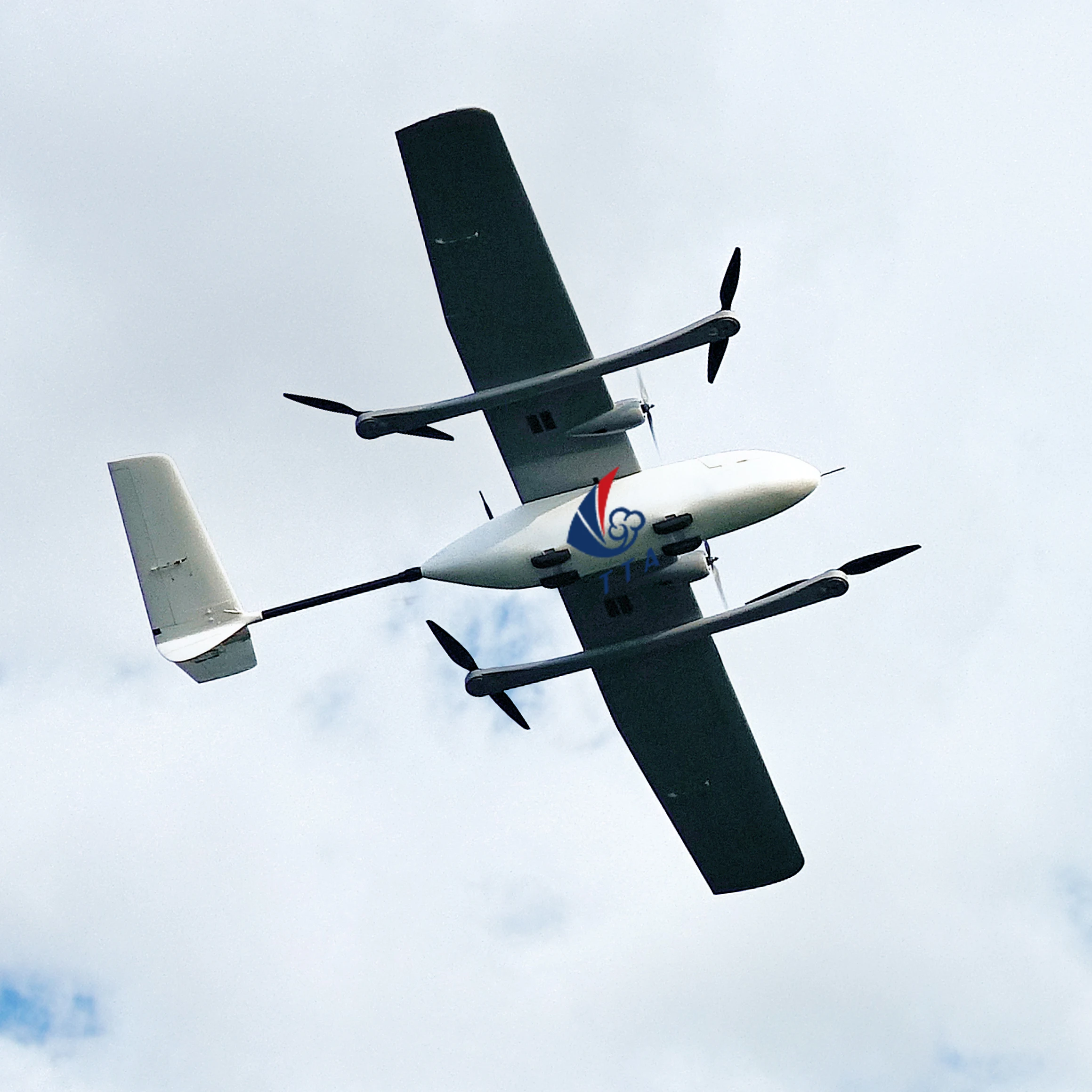 SP9-VTOL Long Range Industrial VTOL UAV Fixed Wing Drone For Inspection Survey Mapping Fire Fighting