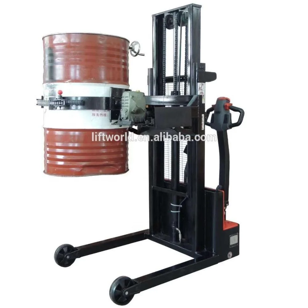 Full Electric drum rotator Drum Lifting Powered Operated Drum Lifter