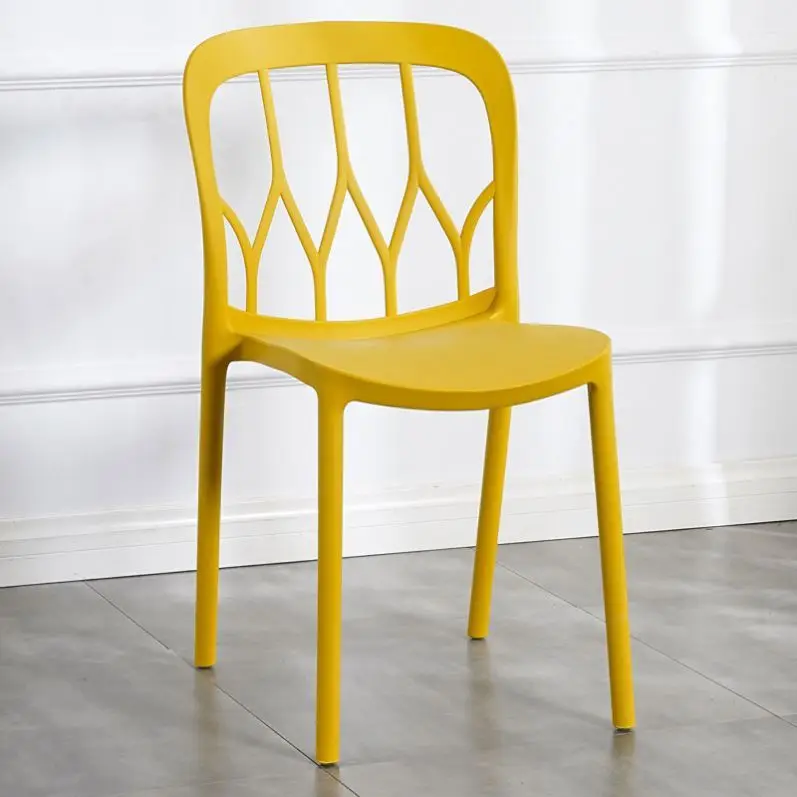 Wholesale dining room furniture Restaurant Stackable Plastic Dining Chair