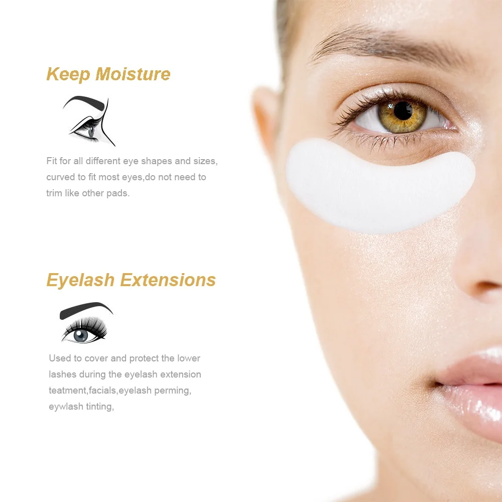 Wholesale High Quality Eye Patch Peivate Label, Custom Packaging Eyelash Pads Eye Gel Patch, Professional Under Eyepad