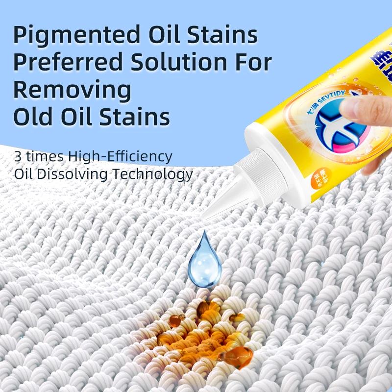 Effective Disposable Liquid Pigment Oil Stain Remover Strong Cleaner For Removing Oil Stains From Clothing