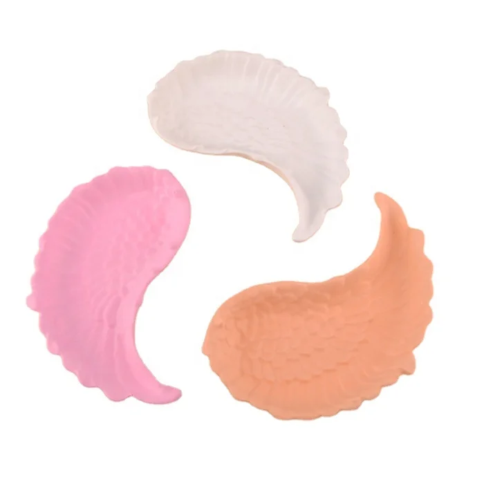 2021 New Creative Silicone 3d Stereo Silicone Feather Tray Mold For Making Candle Soap Home Decoration