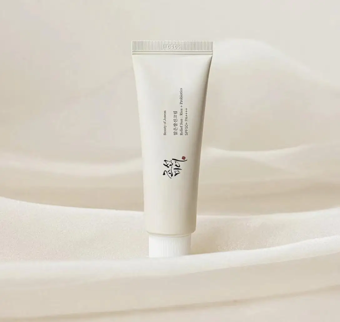 Korea Beauty Soothing Sun Cream Rice + Probiotic 50ml Natural Anti-Aging SPF50+ n