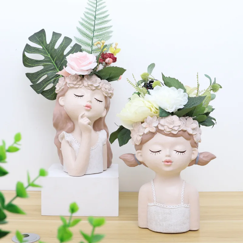 Nordic Ins Ceramic Vase Modern Girl Decoration Vase Household Flower Arrangement For Home Deco