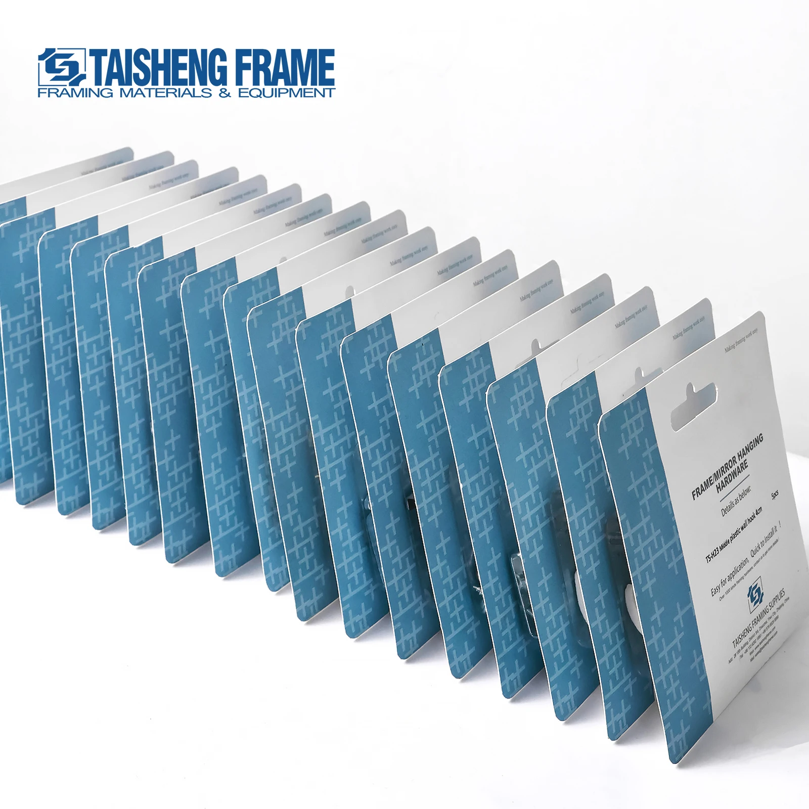 TS-K088 45pcs Sawtooth picture frame hanging hook with screw