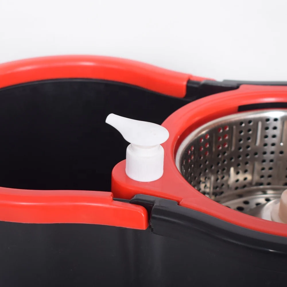 
360 Spin Flat Mop Home Spinning Floor Mop with Vertical Washing Bucket 