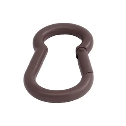 Customized 69.7*38.9mm Stoving Varnish Durable Carabiner Climbing Snap Hook
