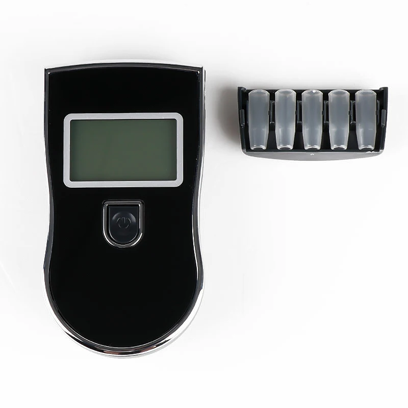 Portable Mini Small Breathalyzer Three Batteries Durable and Lasting Digital Led Screening Accurate Detection Alcohol Tester