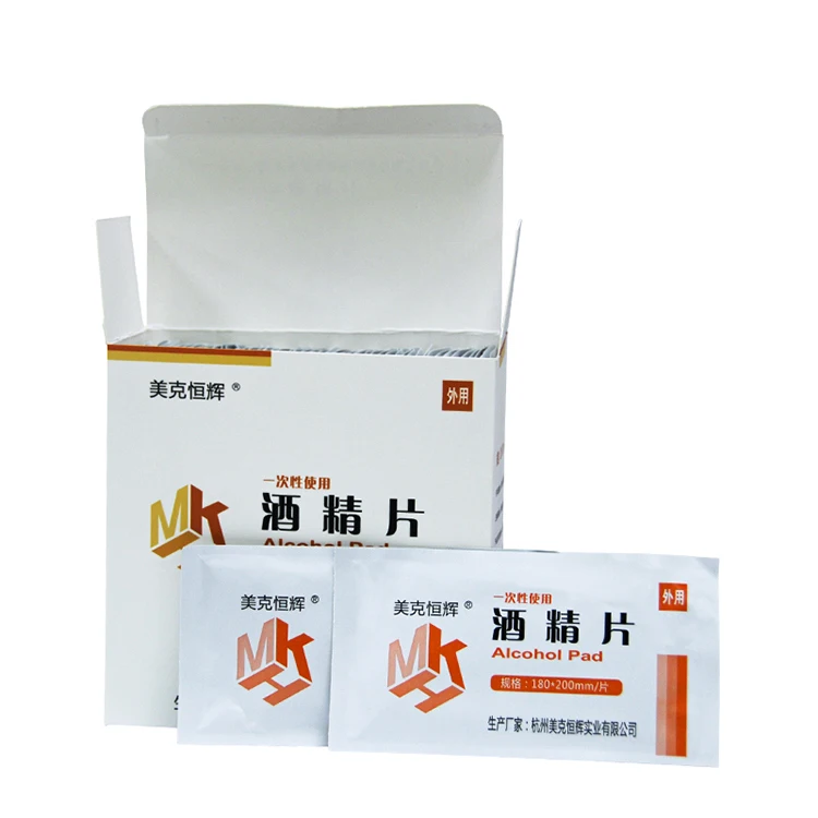 
OEM Family Use Wet Antiseptic Alcohol Pad Phone Cleaning With 180*200mm 