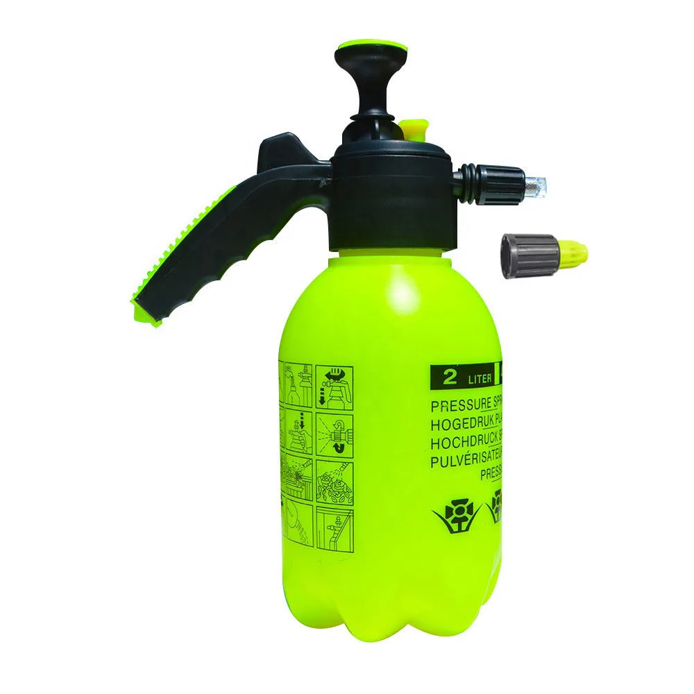 Manual boosting type washing car foam spray bottle pressurized snowflake foam spray gun nozzle cleaner liquid ejector