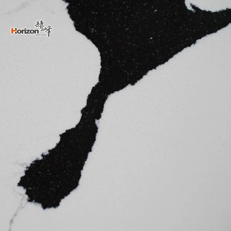 Horizon quartz slabs calacatta artificial quartz stone slab  for kitchen countertop quartz