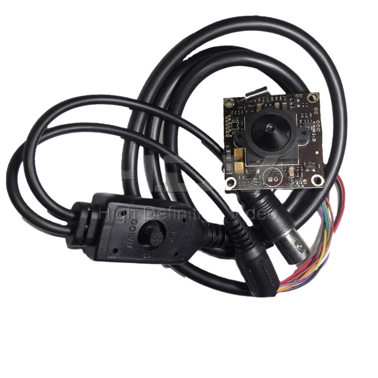 High Resolution 700TV Lines OSD  Starlight 0.001Lux 3.6mm board Lens Audio Camera Module CCTV camera for atm machine PAL or NTSC