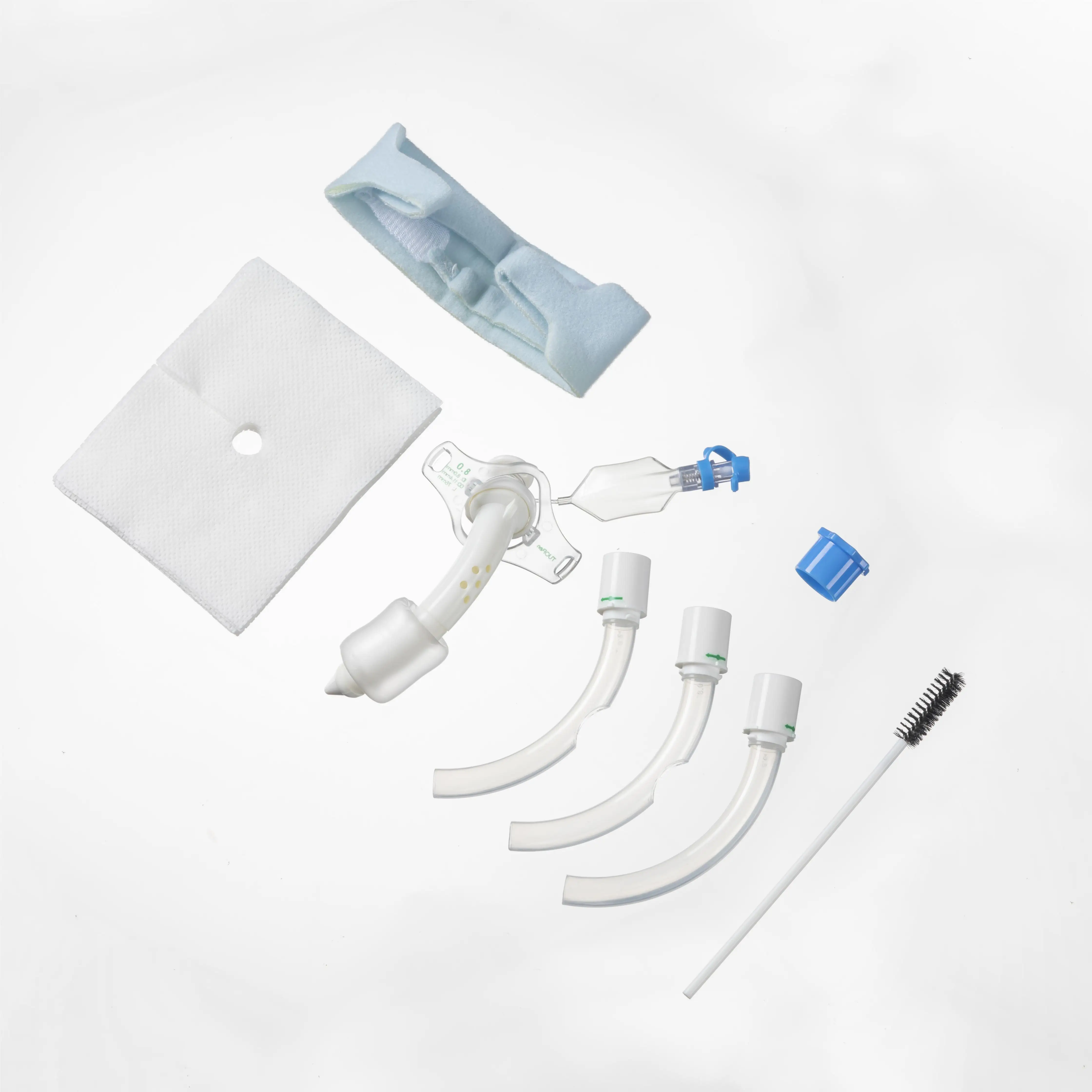 Factory Price Disposable Silicone fenestrated suction Tracheostomy Tube With Inner Cannula