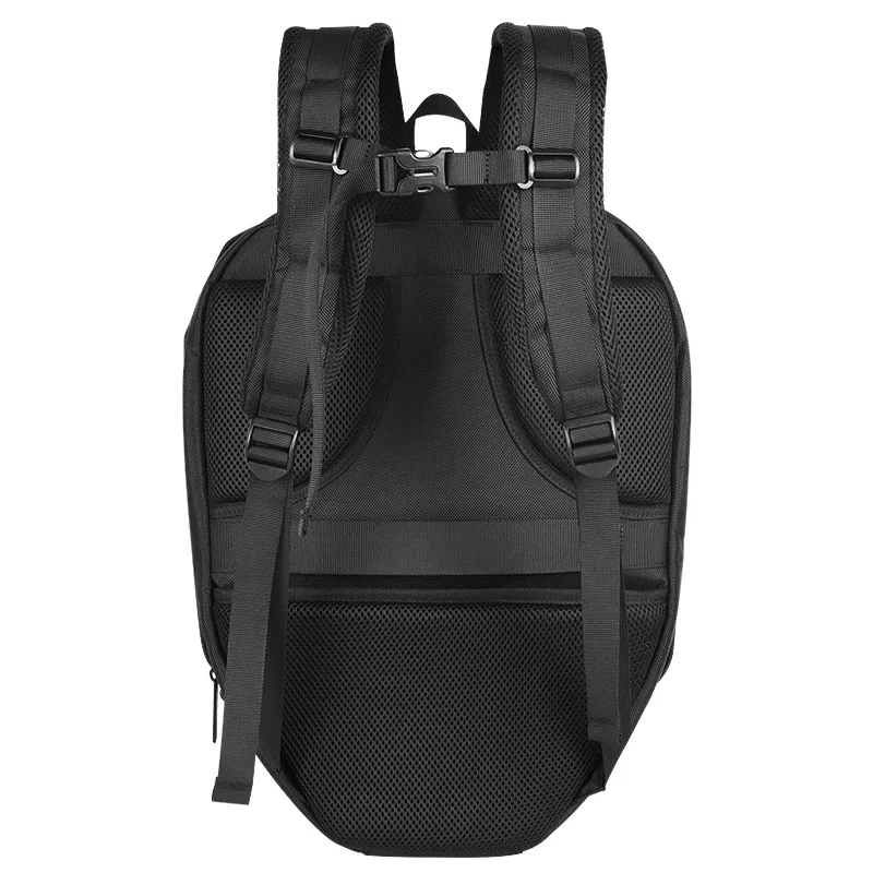 2023 New Trend Waterproof Hard Shell Motorcycle Riding Men Backpack Dynamic Eyes Knight Bag Custom Led Backpacks