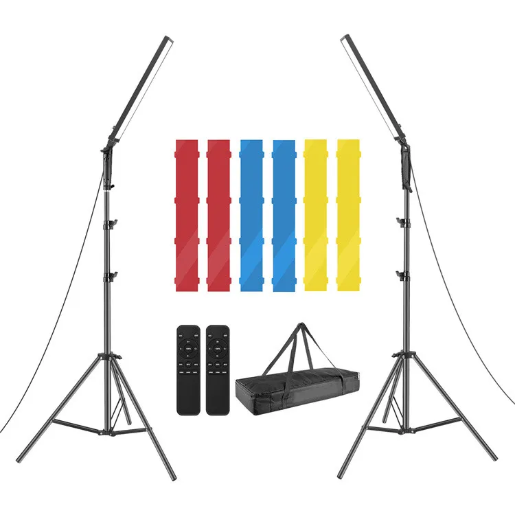 Powerful dimmable color temperature 3200k~5600k camera video light led video studio panel light
