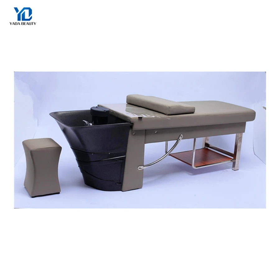 Newest design backwash unit hair salon portable shampoo bowl with water tank