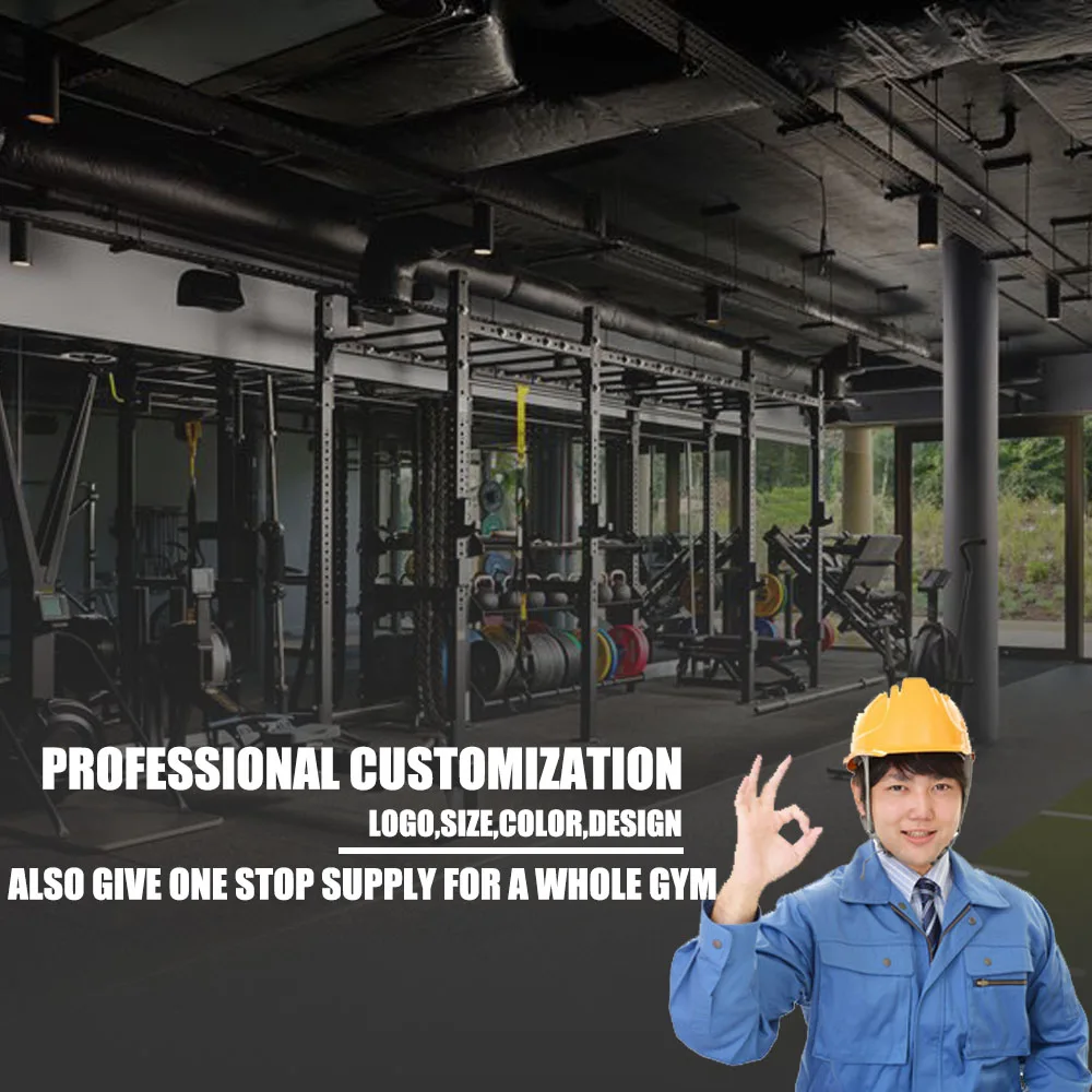 cross training 10ft Wall Mount Rig Single Station multi functional Wall Mounted rigs and racks lane Competition Rigs