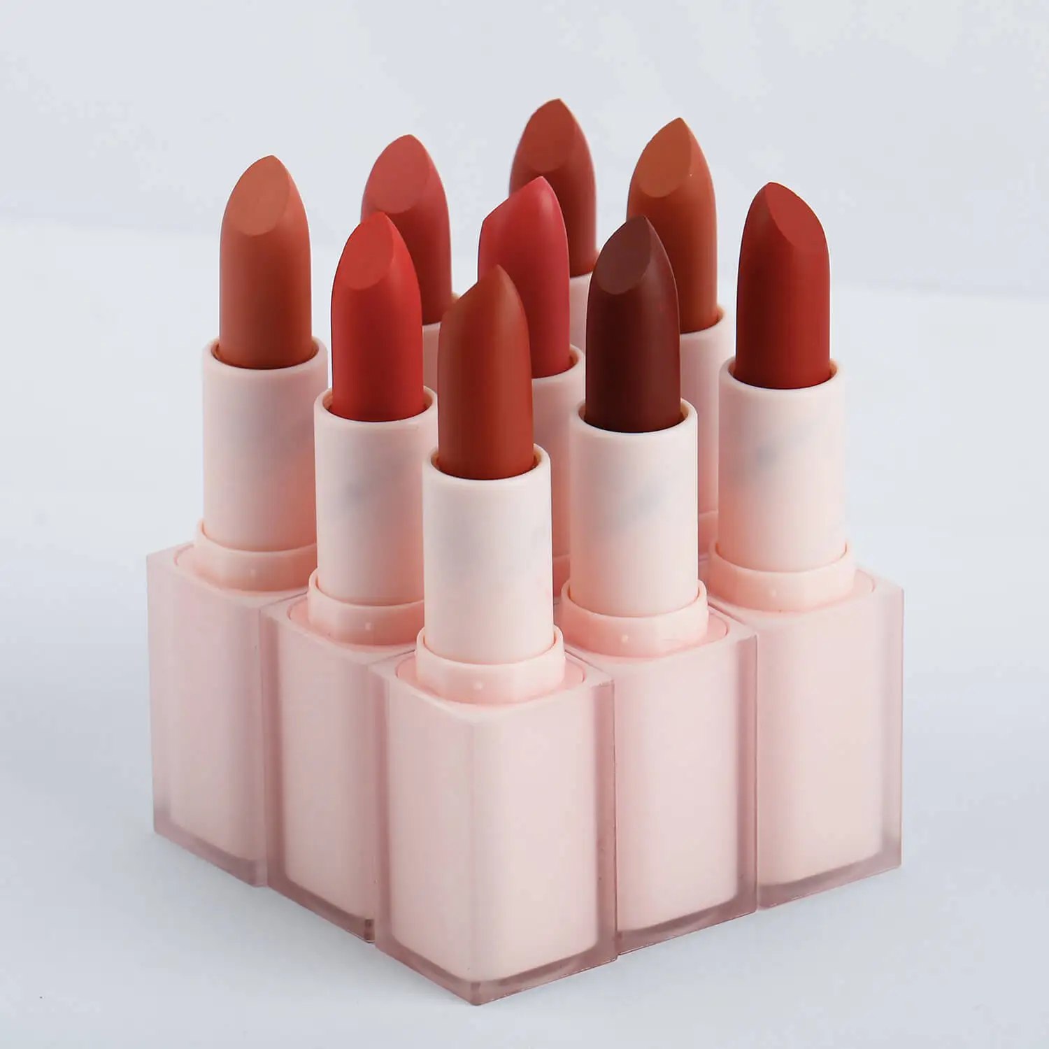 Customized Private Label Organic Lipstick Waterproof Velvet Nude Matte Cream Lipstick Long Lasting
